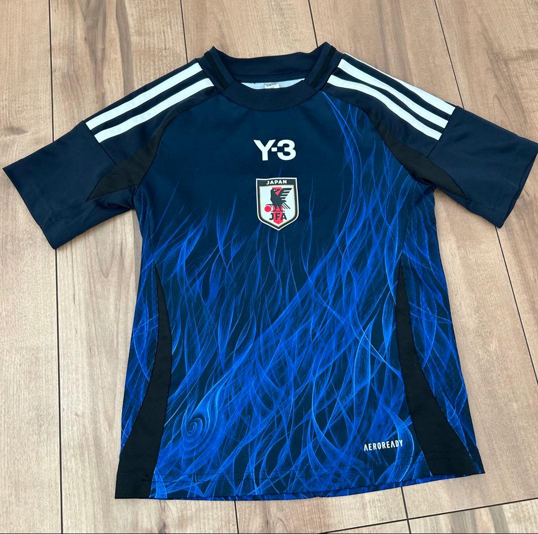 日本代表ユニフォーム　キッズ　120 セット　Y3 サッカー　ソックス付き