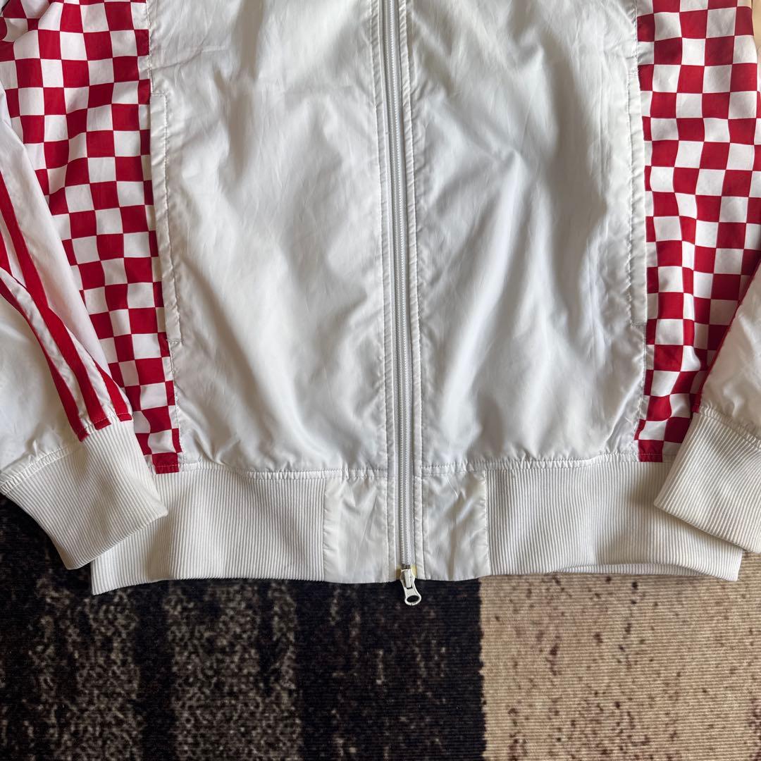 Liverpool 00s adidas チェック柄 ナイロンジャケット