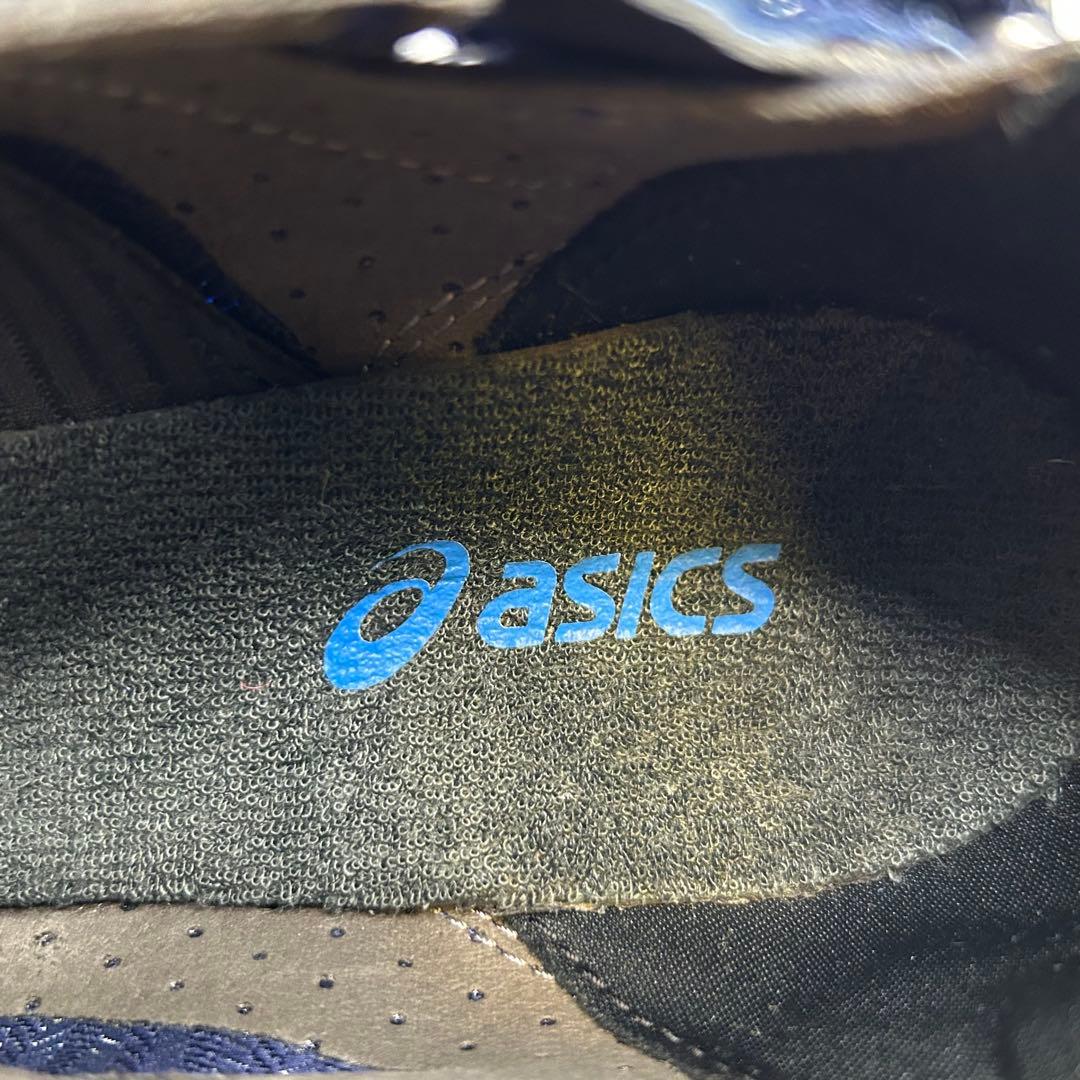 【美品】アシックス asics CYBERBLADE 16 24.5cm ブルー