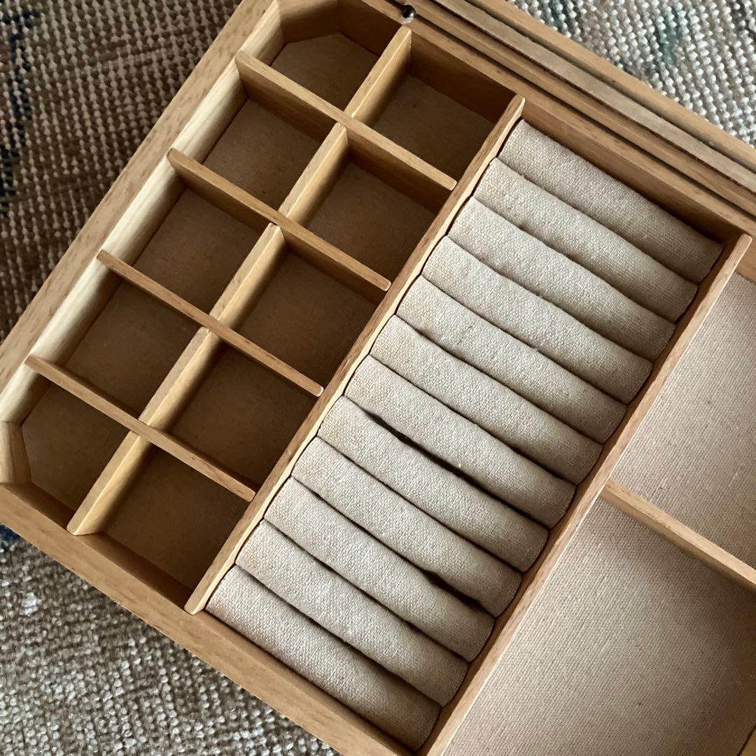 ZARAホーム ウッドジュエリーボックス