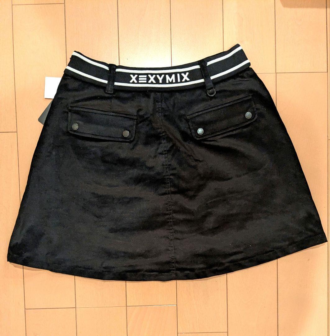 【新品未使用】ゼクシィミックス コーデュロイ 配色パイピング スカート