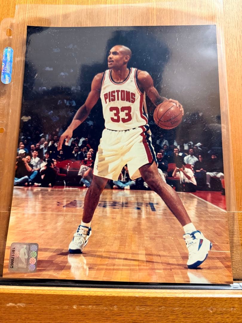 【新品同様】NBA公式 8x10 グラントヒル　フォト集 セット