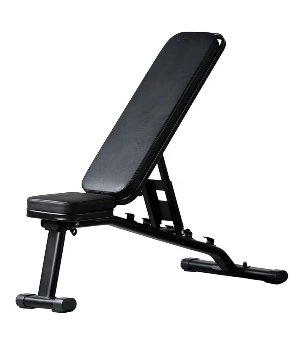 LEADING EDGE トレーニングベンチ マルチポジション×ダンベルセット
