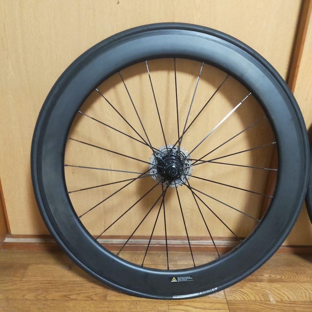 SUPER TEAM カーボンホイール　リムハイト60mm　リムブレーキ