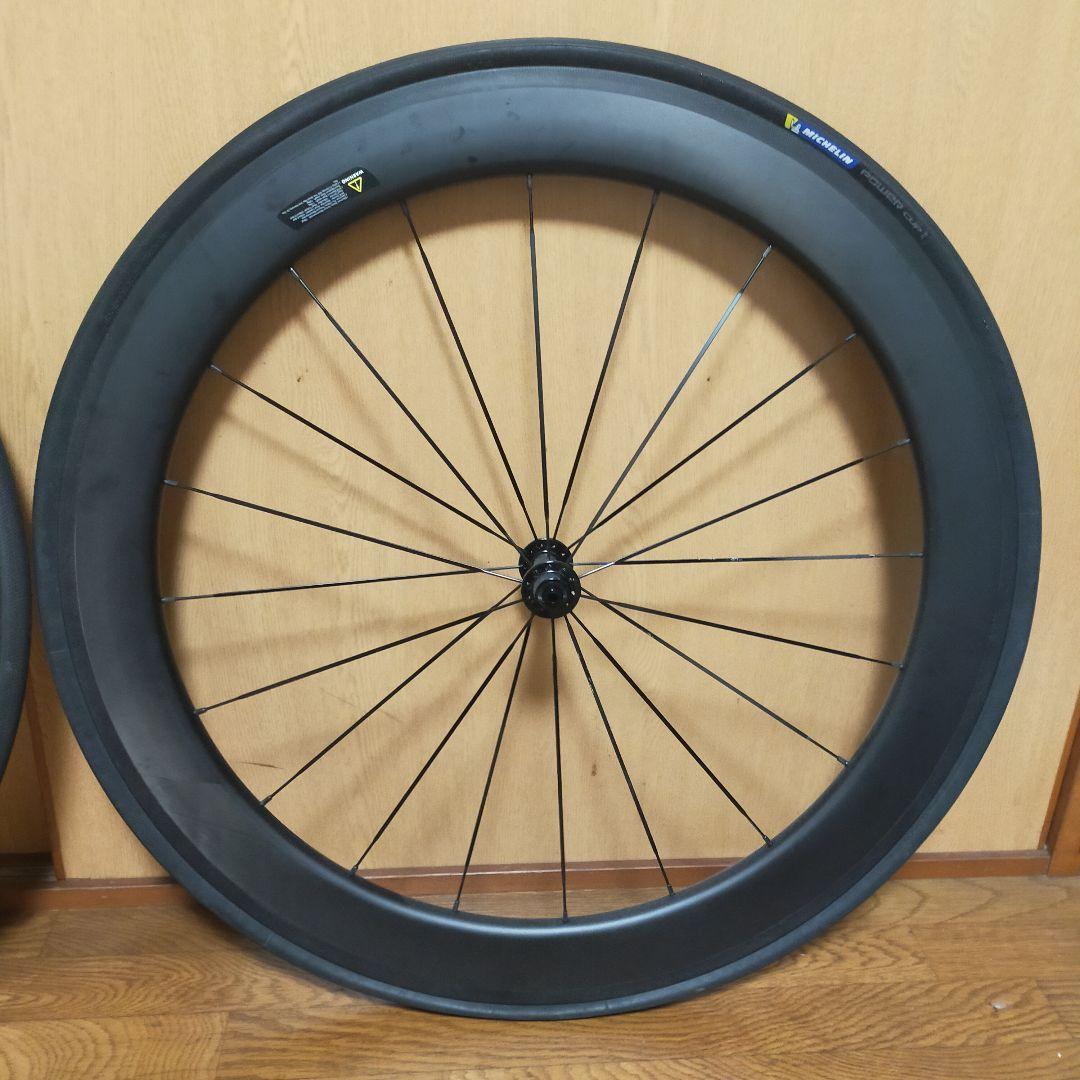 SUPER TEAM カーボンホイール　リムハイト60mm　リムブレーキ
