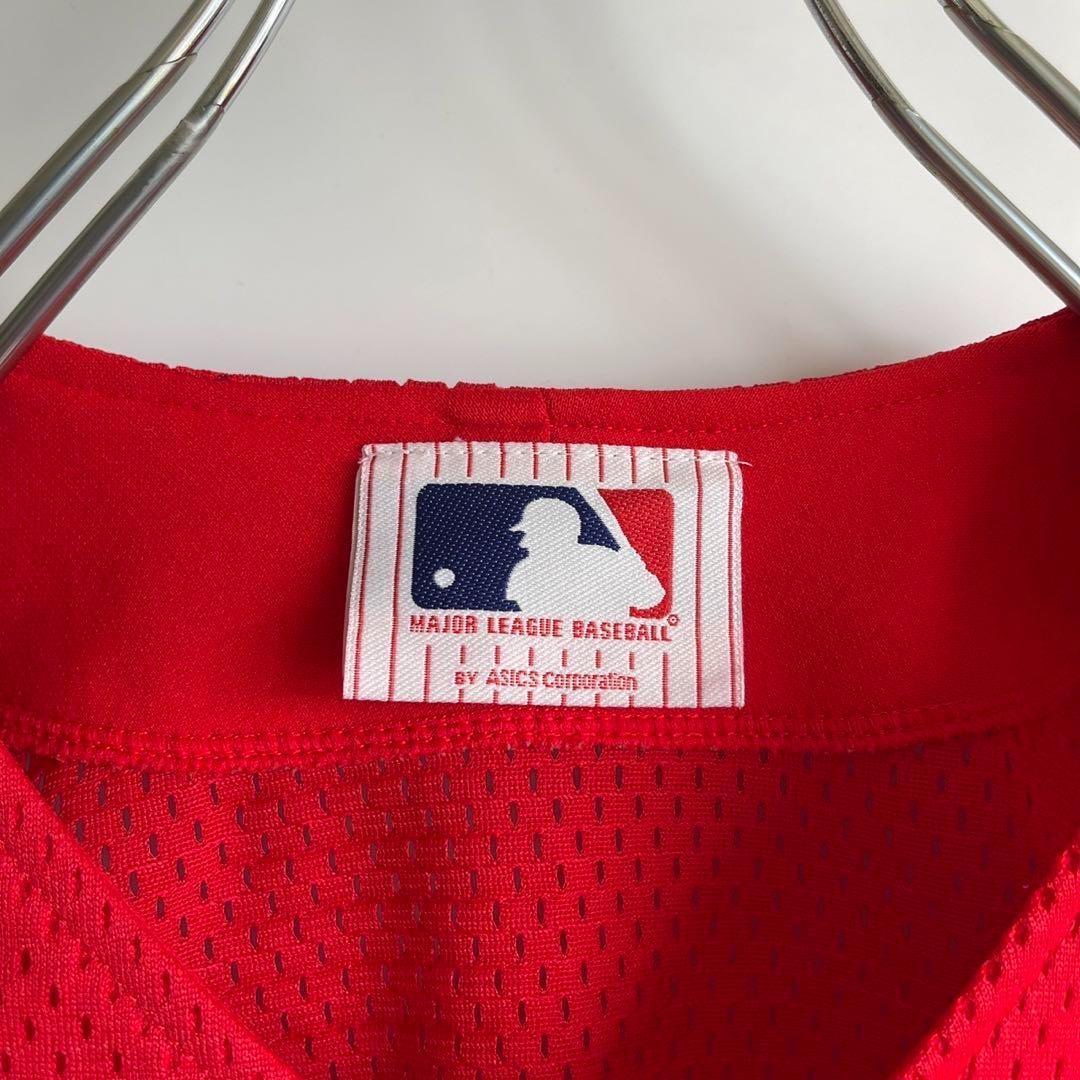 90s MLB セントルイスカージナルス ベースボールシャツ ヌートバー選手所属