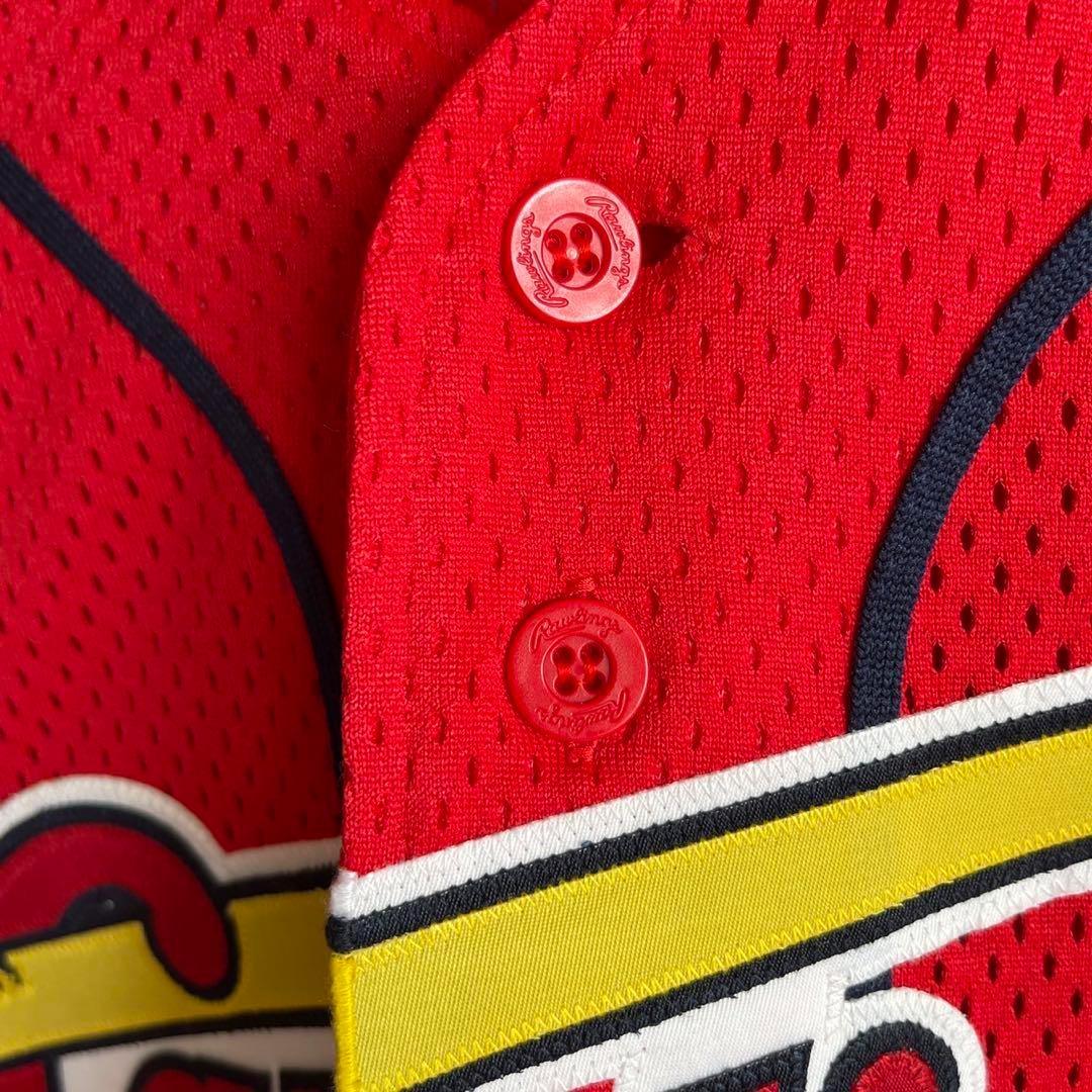 90s MLB セントルイスカージナルス ベースボールシャツ ヌートバー選手所属