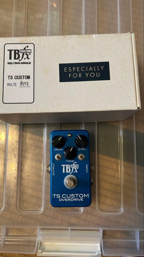 ギター TBCFX TS CUSTOM OVERDRIVE