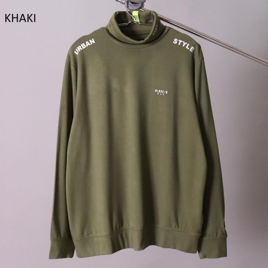 LUXE/RGOLF ストレッチシルキー タートルネック 46140KHL