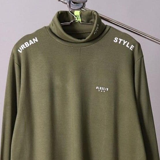 LUXE/RGOLF ストレッチシルキー タートルネック 46140KHL
