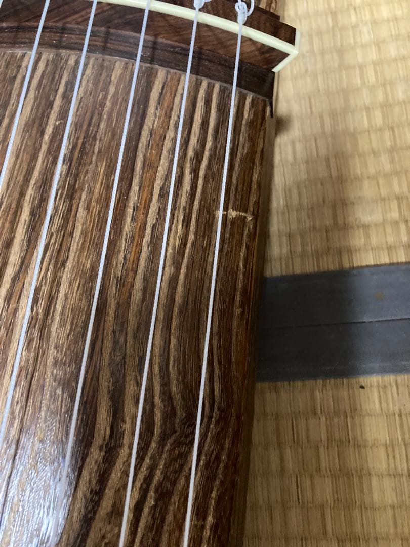 箏セット　すだれ彫　送料込み