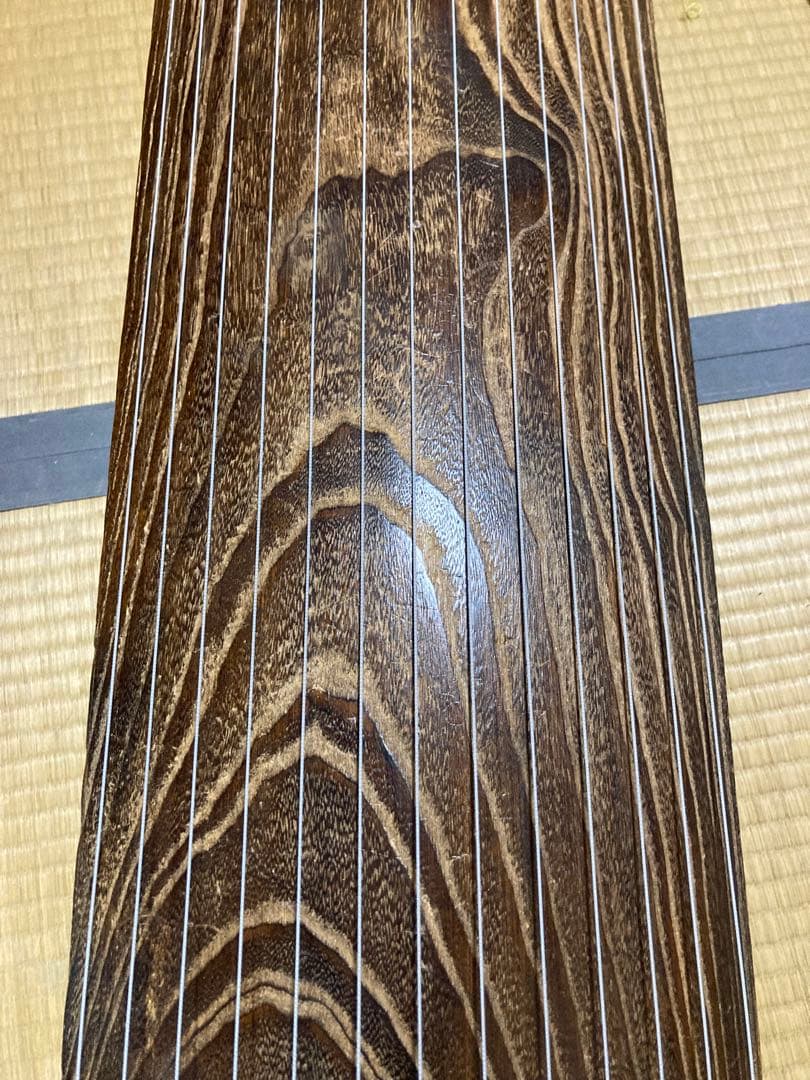 箏セット　すだれ彫　送料込み