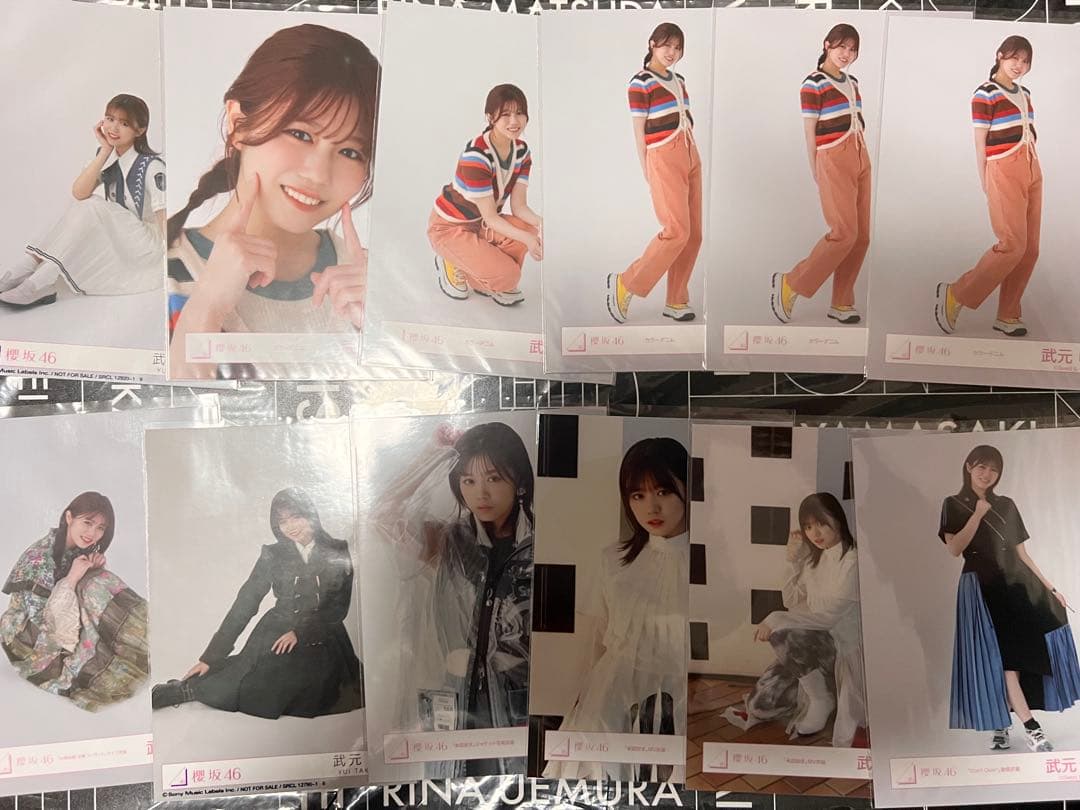 櫻坂46 武元唯衣　生写真　178枚　コンプ9種