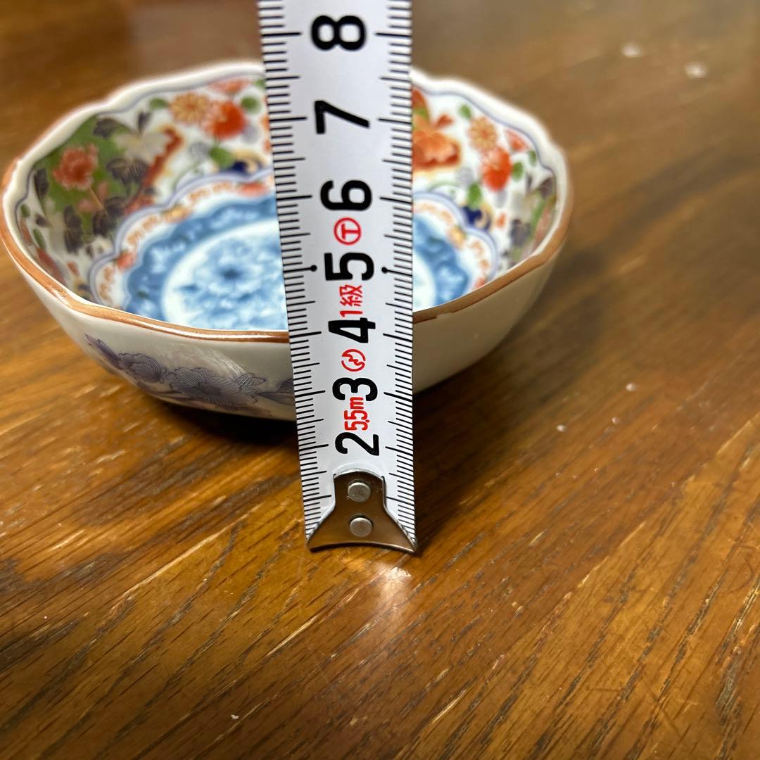 三洋陶器　龍峰窯　染錦古伊万里　小鉢5枚