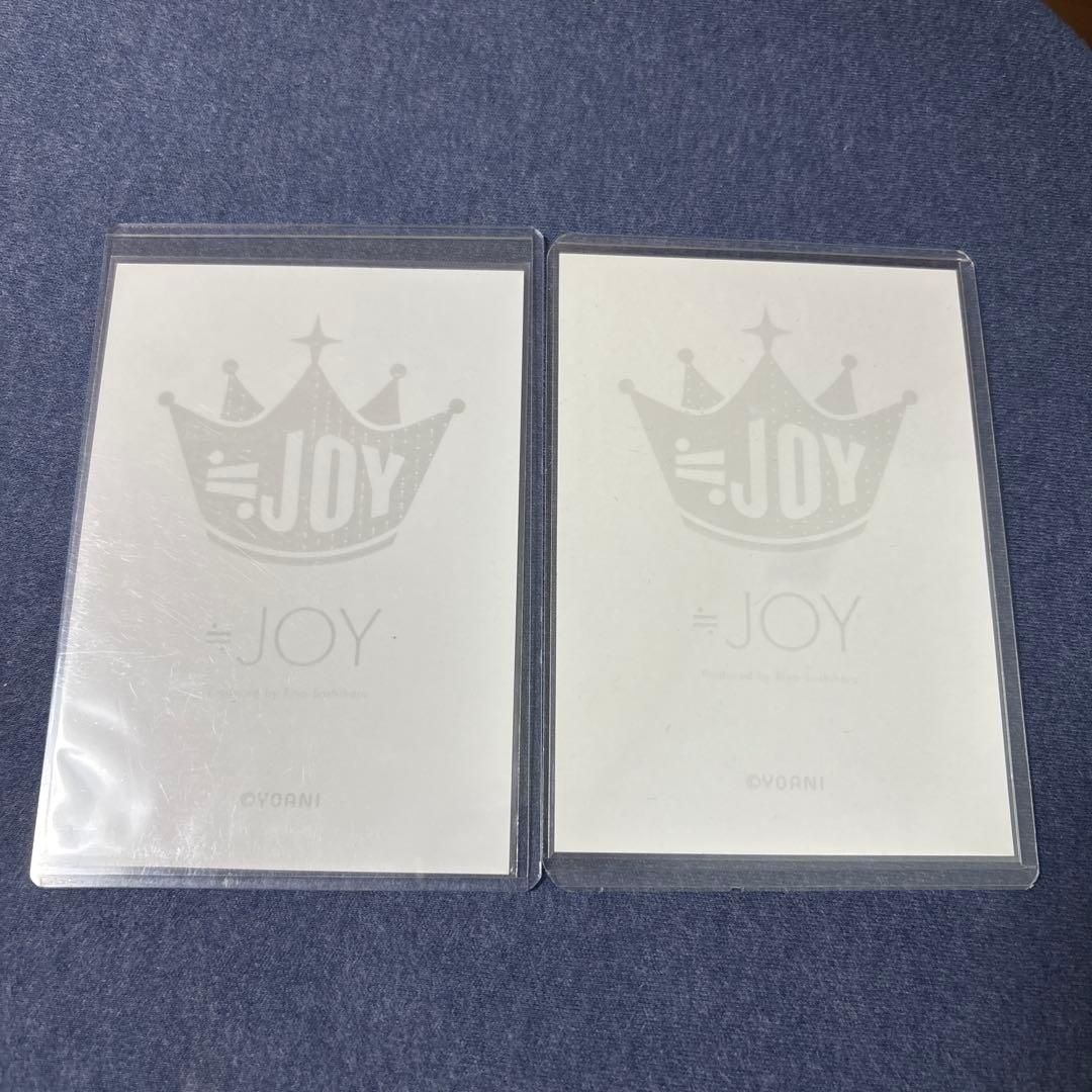 ニアジョイ　江角伶音　直筆　2枚　3周年　月満ち