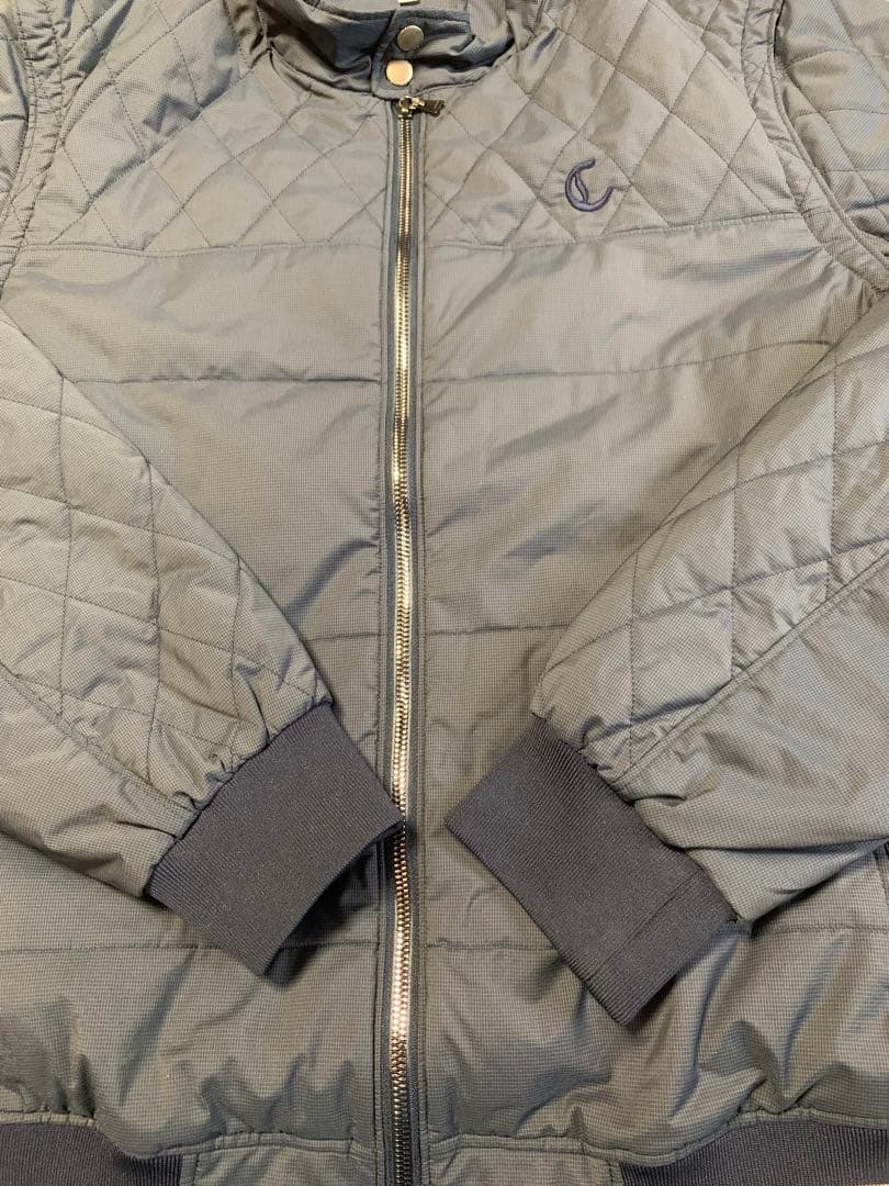 【美品】キャロウェイCallaway 2wayブルゾン ブラックネイビー 系3L