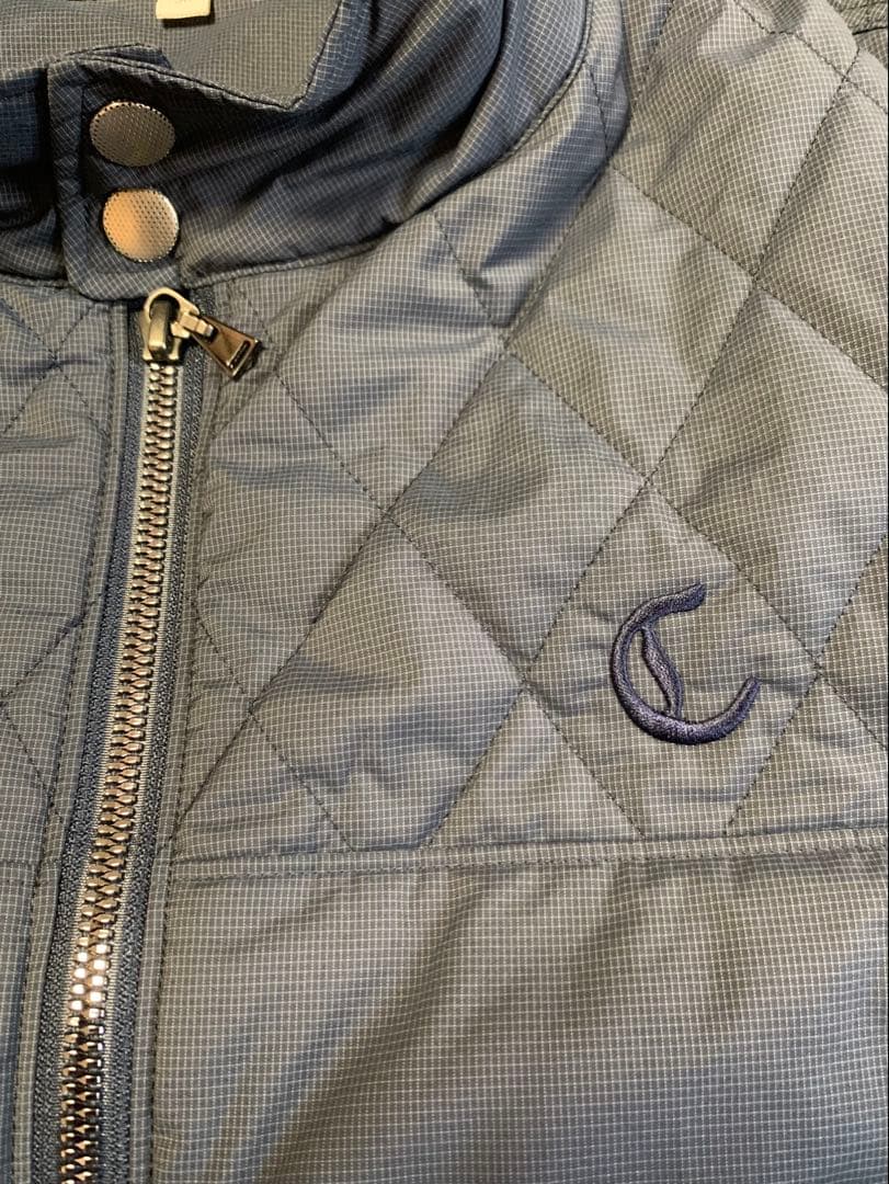 【美品】キャロウェイCallaway 2wayブルゾン ブラックネイビー 系3L