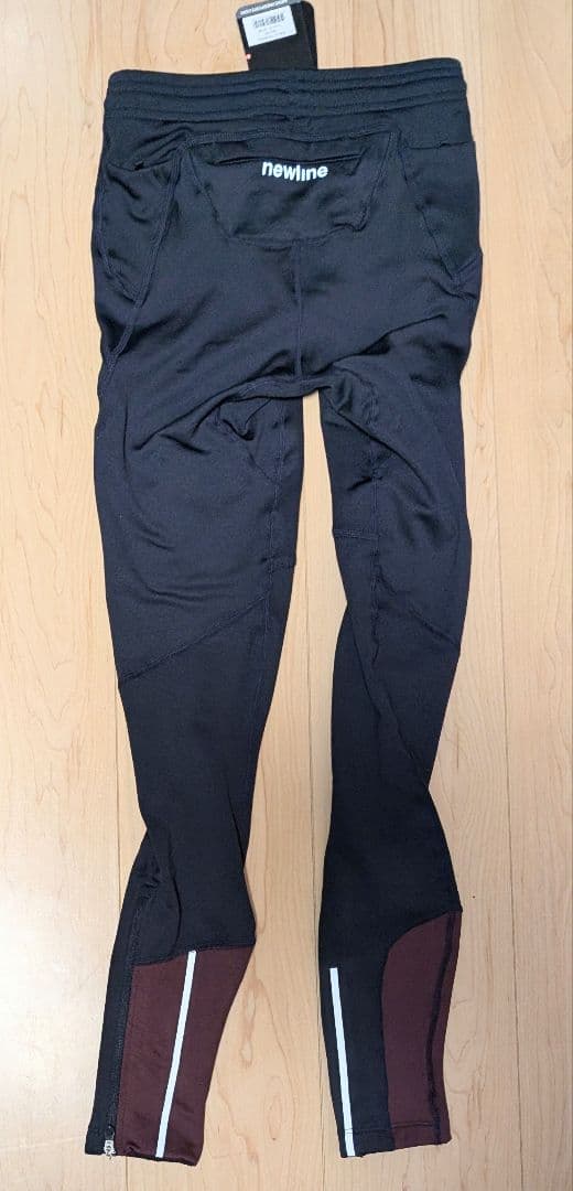 Newline ブラック タイツ　加圧　フィットパンツ スパッツ　Sサイズ