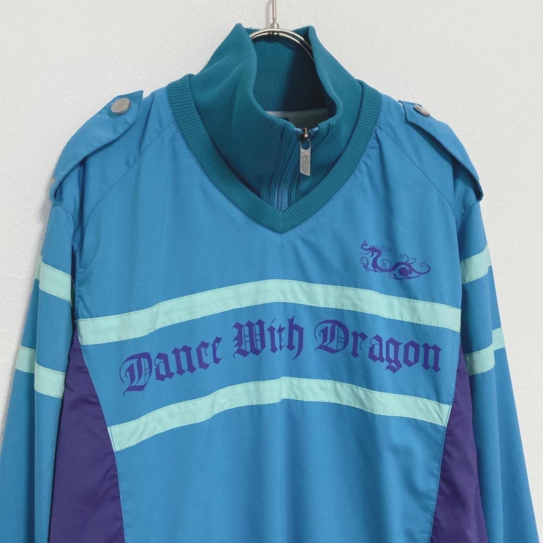 Dance With Dragon　ハーフジップ　スニード　プルオーバー