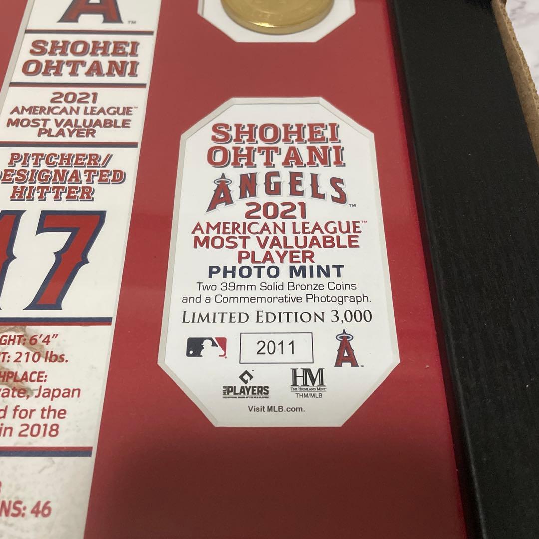 大谷翔平　Shohei Ohtani 2021 AL MVP フォトミント