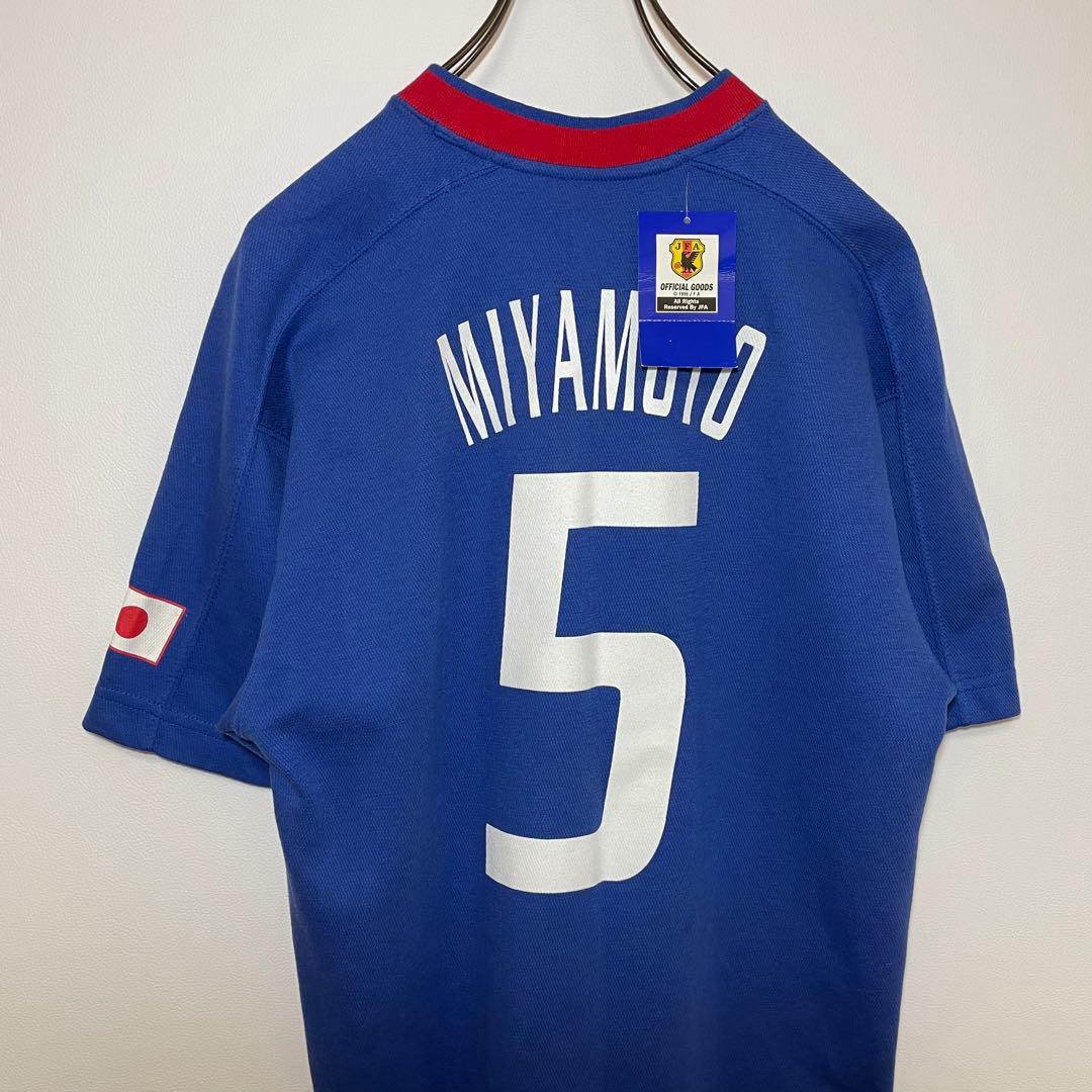 JFA Tシャツ　日本サッカー協会　サイズS 宮本恒靖　日本代表　90s 新品