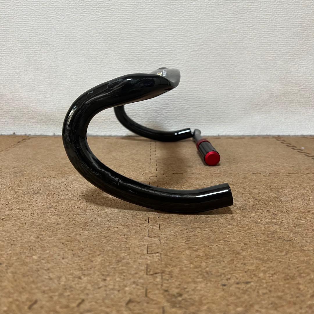 自転車　platt-p カーボン　エアロハンドル　ドロップハンドル　400mm