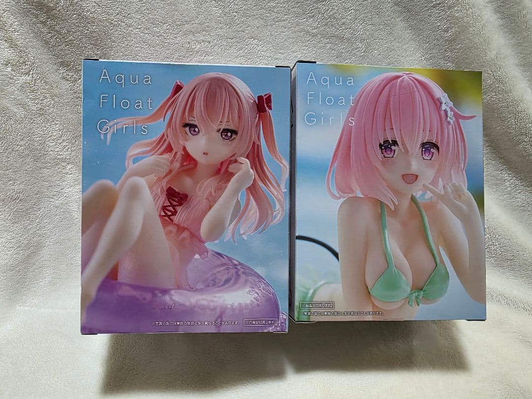 Aqua Float Girls フィギュア 2体セット モモのポップ付き