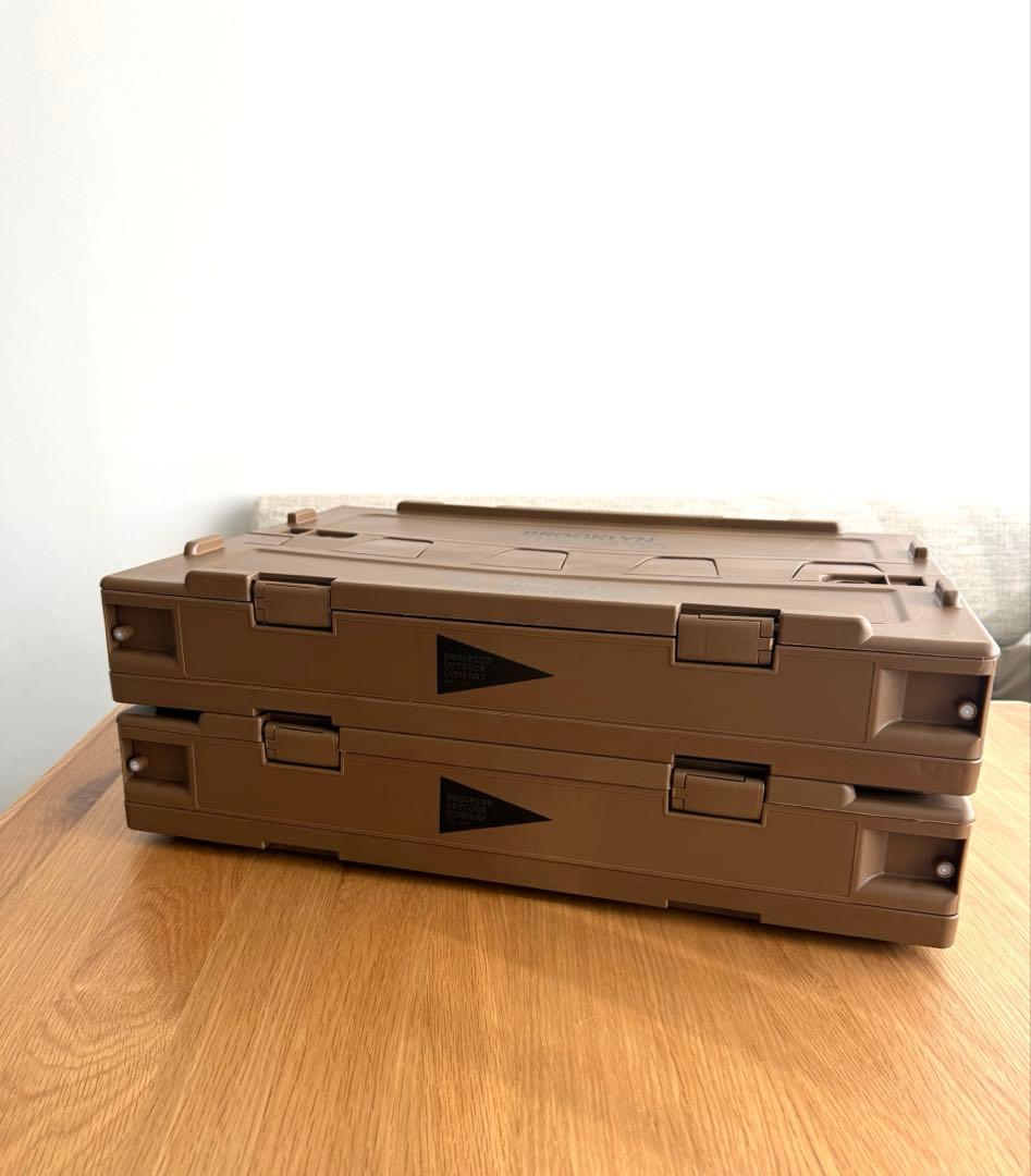 新品‼️The Recycled Folding Container 50L×2個