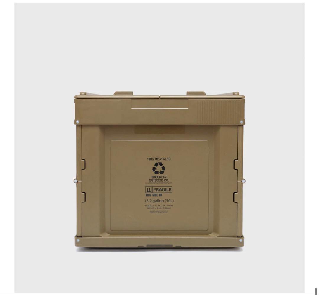 新品‼️The Recycled Folding Container 50L×2個