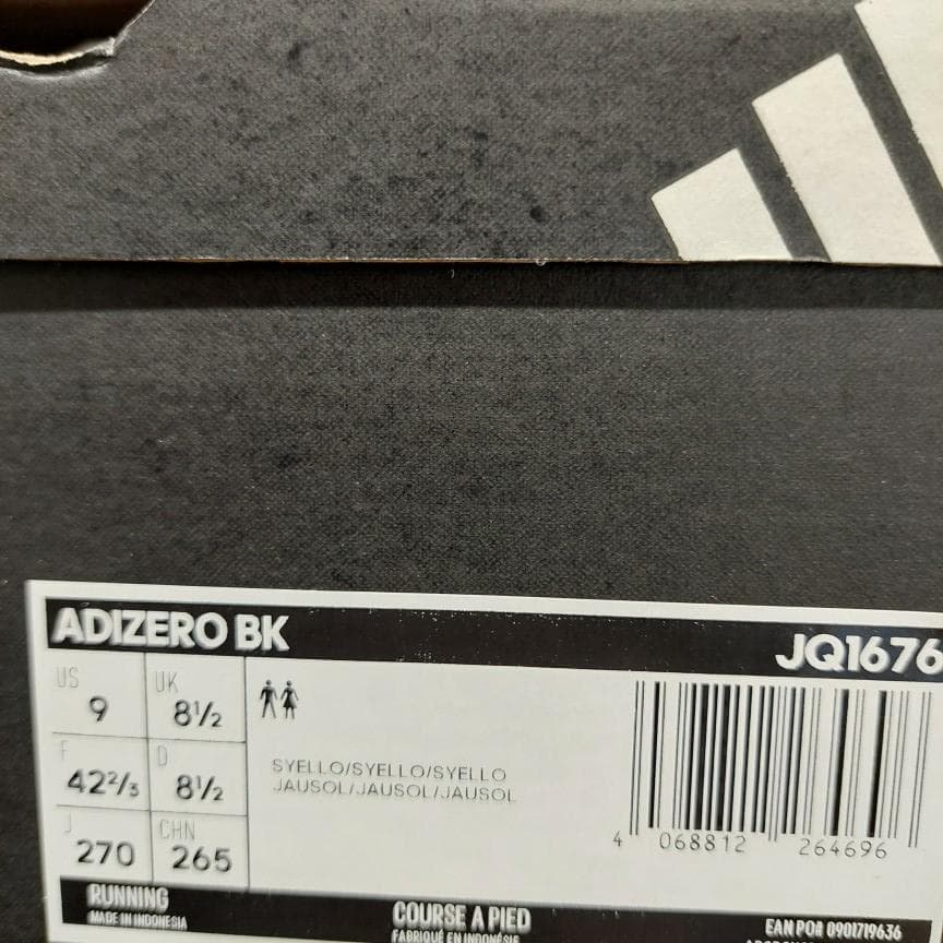 アディダス ランニングシューズ アディゼロ 27.0 JQ1676