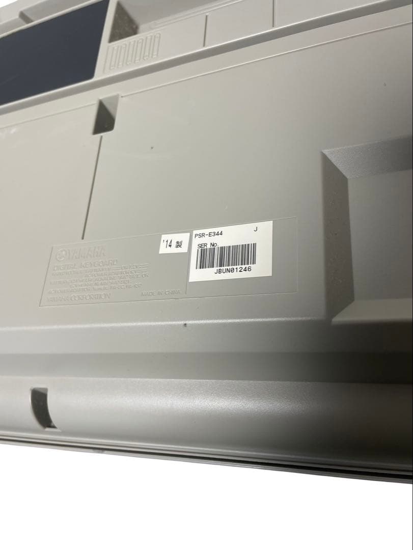 YAMAHA ヤマハ 電子キーボードPSR-E344 PORTATONE 61鍵