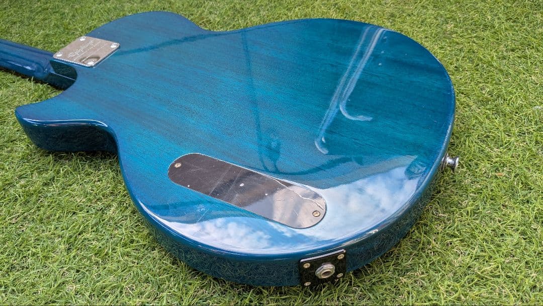 Epiphone レスポールジュニア ブルーバースト エピフォン美品レアカラー