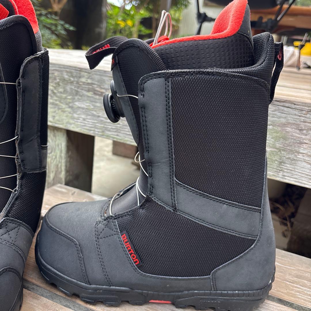 BURTON SHARK スノーボードブーツ ブラック/レッド