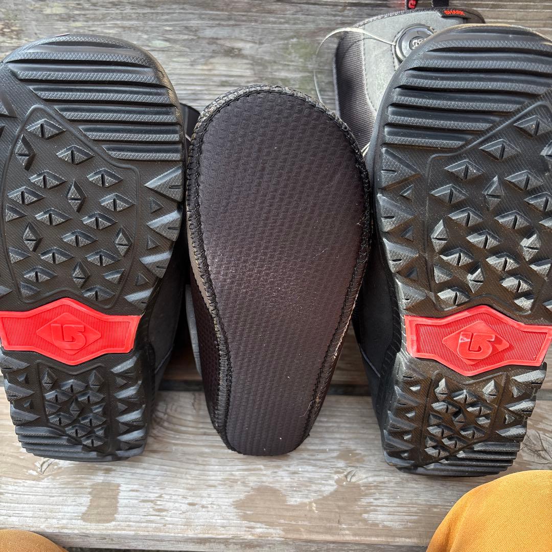 BURTON SHARK スノーボードブーツ ブラック/レッド