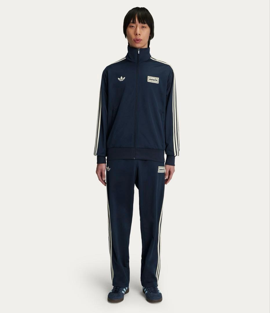 adidas × Oasis ツアー ファイヤーバード トラックジャケット　黒