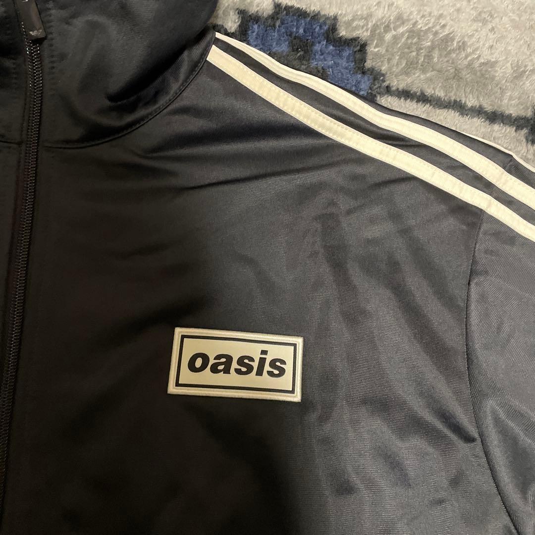 adidas × Oasis ツアー ファイヤーバード トラックジャケット　黒
