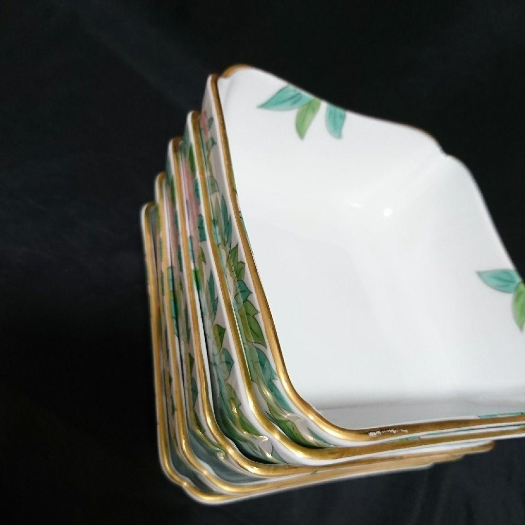 未使用 有田焼 龍峰窯 小鉢5個　ARITA JAPAN