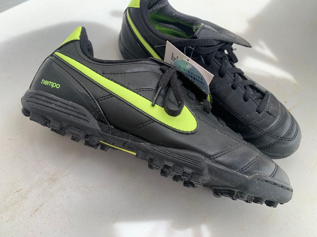 Nike Tiempos サッカーシューズ 23.5cm 当時物