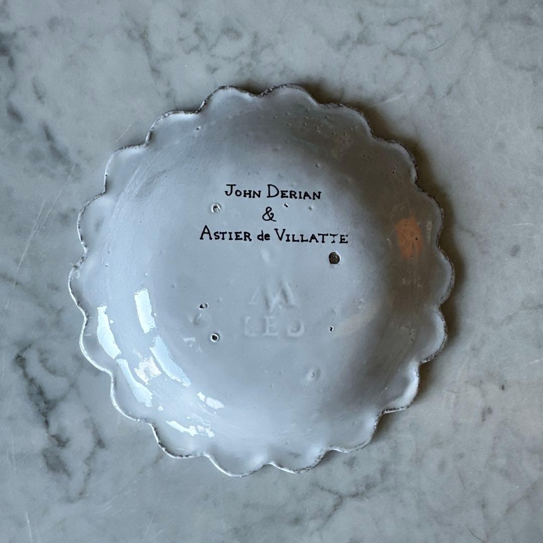 Astier de villatte アスティエJONE DERIAN皿12cm