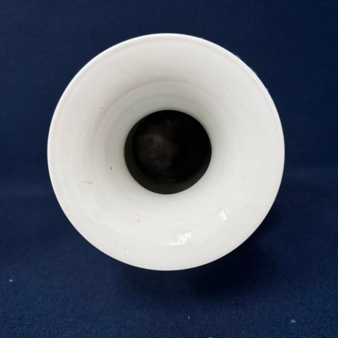 大清同治年製 花器 花瓶 時代 古玩 当時物 旧家 蔵出 骨董品 高さ約42cm