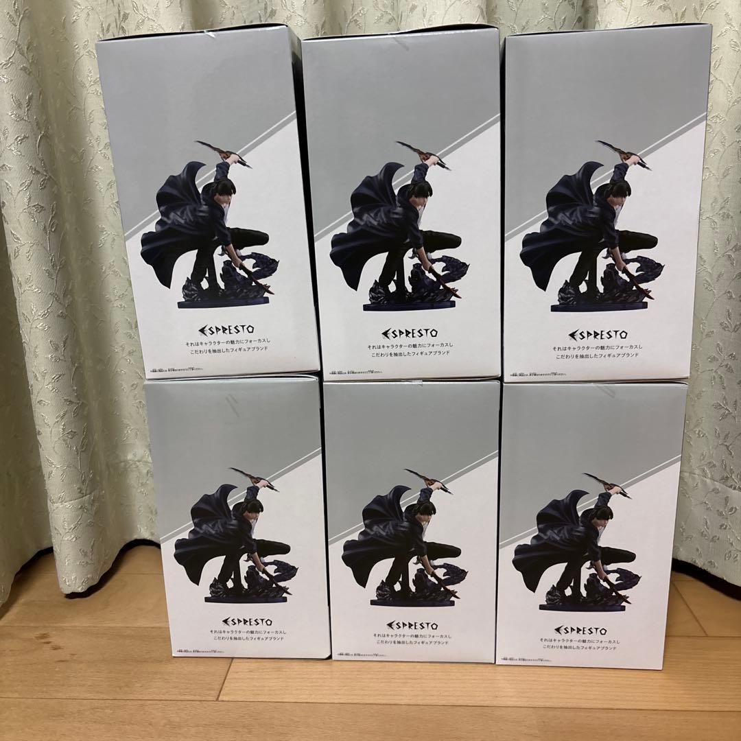 俺だけレベルアップな件 ESPRESTO 水篠旬 フィギュア　6個セット