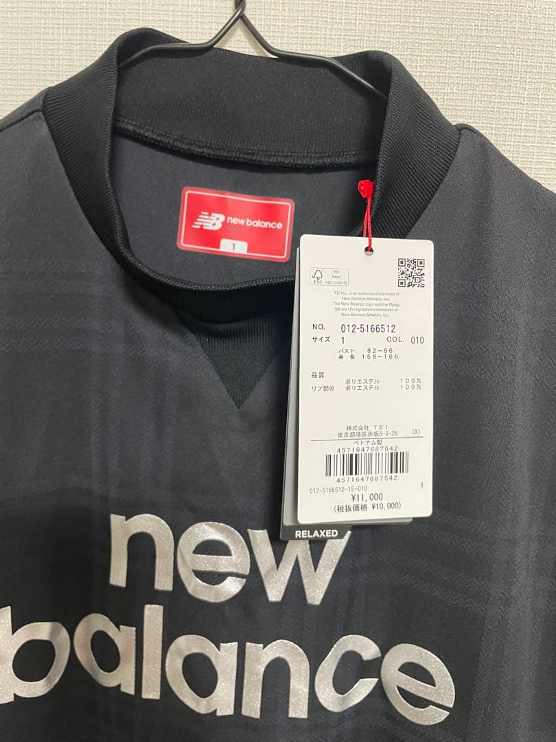 【新品未使用】new balance golf モックネックプルオーバー M