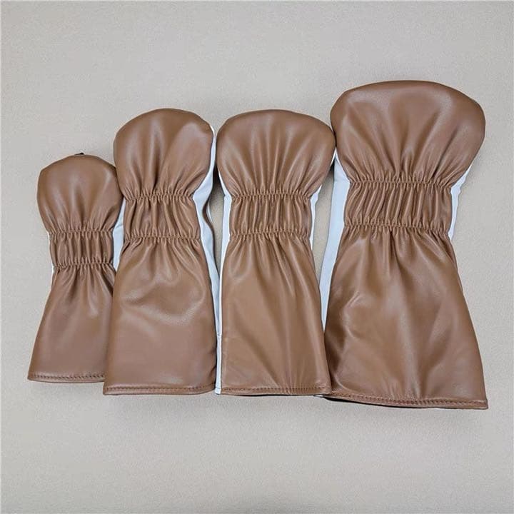 ヘッドカバー新品4点セット ゴルフクラブカバー ヘッドカバー