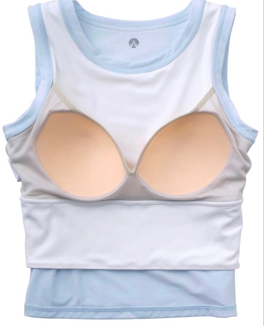 新品♡Lサイズ♡SUKALA ヨガウェア　カップ付き　タンクトップ