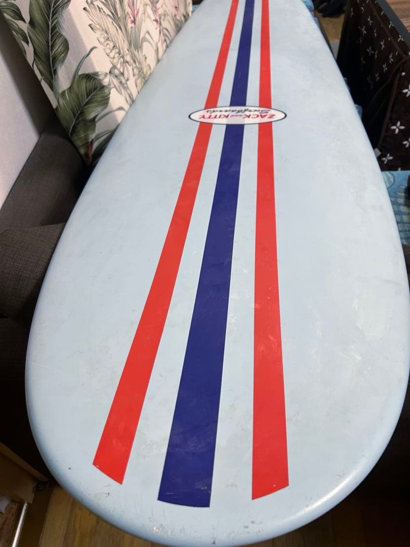 たね　ザックアンドキティ 9'1ft ロングボード