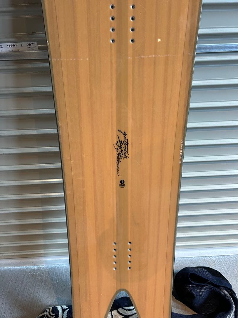 スノーボード gentemstick big fish 163