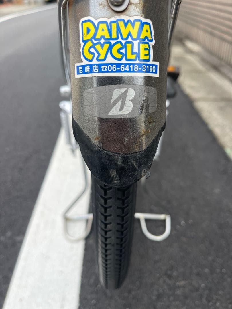 シルバー 電動アシスト自転車 シティタイプ26CBXA32