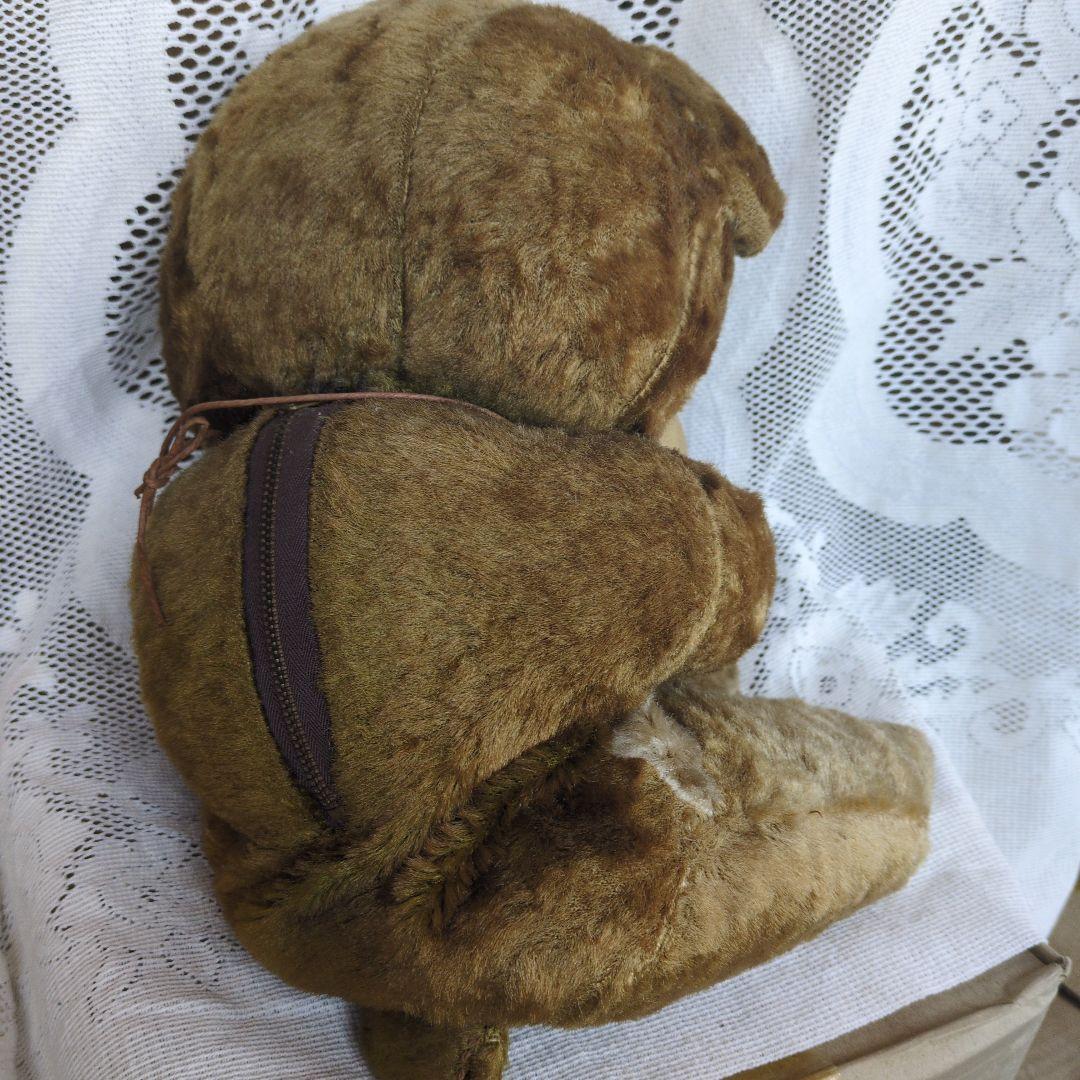時雨様　アンティーク　茶色のクマのぬいぐるみ　テディベア
