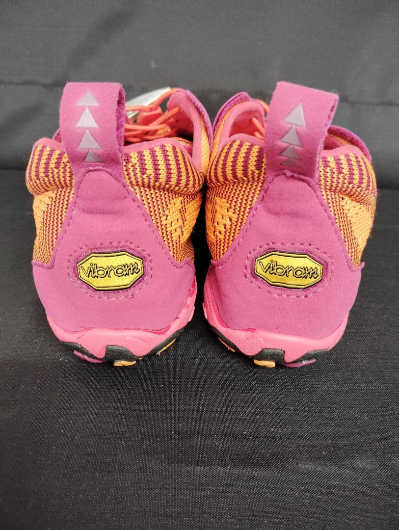 Vibram 5本指フィットネスシューズ オレンジ/パープル