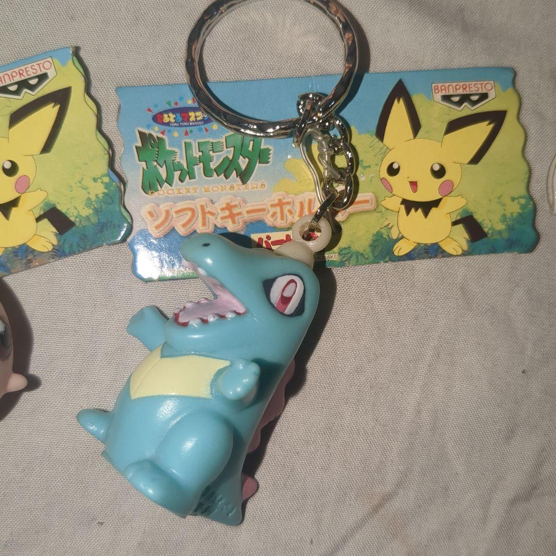 ポケットモンスター　ソフトキーホルダー　 10個セット　平成レトロ当時品
